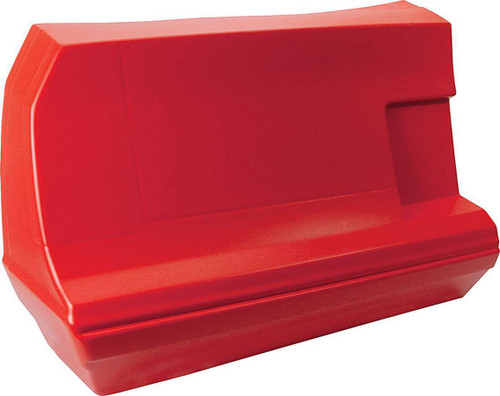 Allstar ALL23040L Bumper Cover, Driver Side, Rear, Molded Plastic, Red, Chevy Monte Carlo SS 1983-88, Each