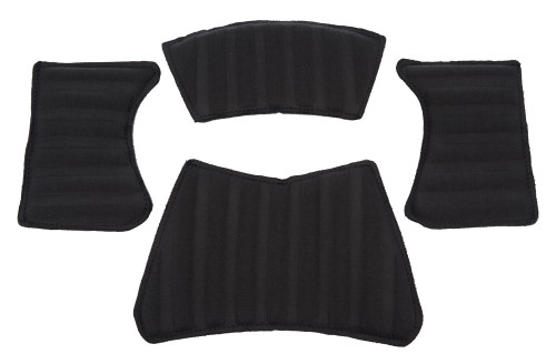 Allstar ALL940744 Crown Liner, Medium, Nomex, Black, Allstar Helmets, Kit