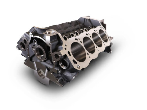 Blueprint Engines BPP12110337 Engine, Bare Block, 4.125 in. Bore, 9.500 in. Deck, 4 Bolt Main, 2-Piece Seal, Cast Iron Main Caps, Cast Iron, Natural, Ford Cleveland, Each