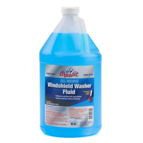 Penngrade Motor Oil BPO6K-CRYWWASH Windshield Washer Solvent, Crystal, Blue, 1 gal Jug, Each