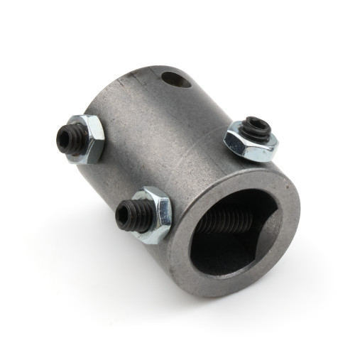 Borgeson 315225 Steering Shaft Coupler, 1 in. Double D to 11/16 in. 36 Spline, Steel, Natural, Universal, Each