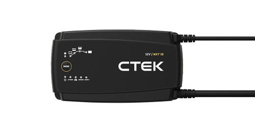CTEK 40-727 Battery Charger, NXT 15 NA, Lead Acid / AGM / Lithium-ion, 12V, 15 amps, Indicator Lights, Each