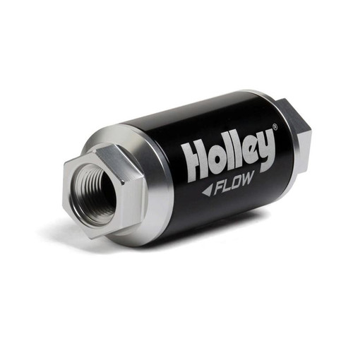 Holley 162-550 10 Micron, 100 GPH Billet Fuel Filters, Each