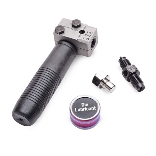 Eastwood 31244 Flaring Tool, 45 Degree Double Flares, 3/16 in. Tubing, Steel, Each