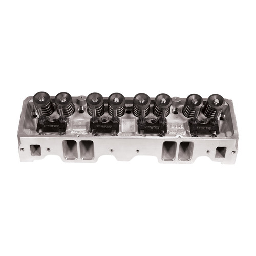 Edelbrock 60215 Cylinder Head, Performer RPM, 2.080 / 1.600 in. Valves, 210 cc Intake, 64 cc Chamber, Aluminum, Small Block Chevy, Each