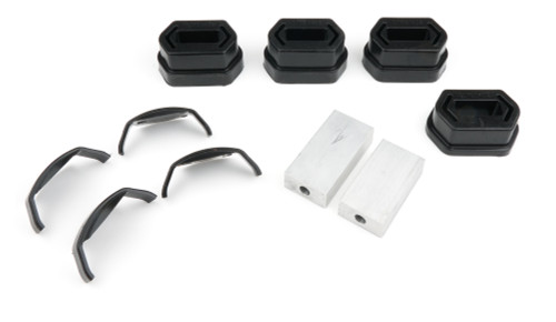 Energy Suspension 5.1118G Motor Mount, Hyper-Flex, Polyurethane / Aluminum, Black / Natural, Dodge Ram Fullsize Truck 2009-18, Kit