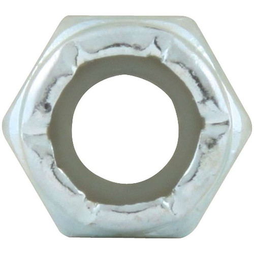 Allstar ALL16070-10 Nuts, Nylon, 1/4-20 in. RH Thread, Hex, Steel, Pack of 10