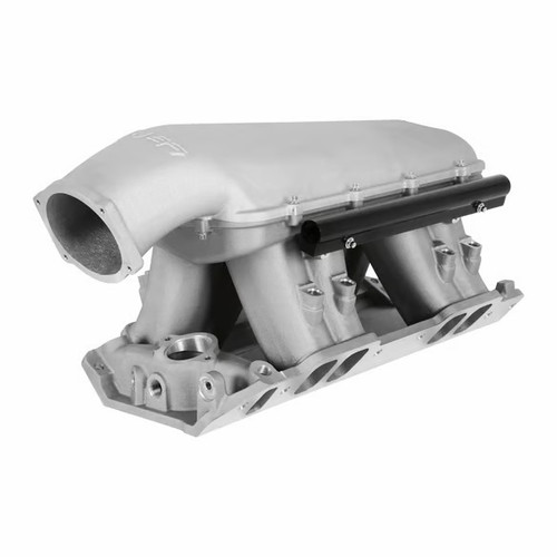 Holley 300-963 Intake Manifold, Hi-Ram EFI, 105 mm Throttle Body Flange, Rectangle Port, Aluminum, Natural, Big Block Chevy, Kit
