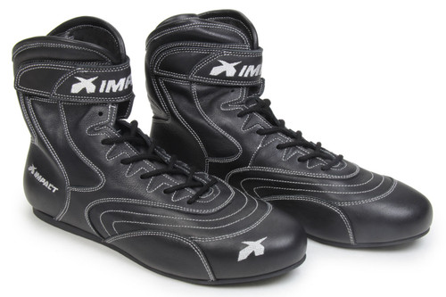 Impact Racing 49213010 Driving Shoe, Redline, High-Top, SFI 3.3/20, Suede Outer, Aramid Inner, Size 13, Pair