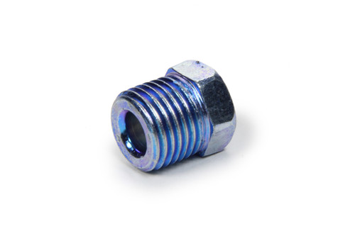 Leed Brakes FT9161814 Fitting, Flare Nut, 9/16-18 in. Inverted Flare Male, Steel, Zinc Plated, 1/4 in. Hardline, Each