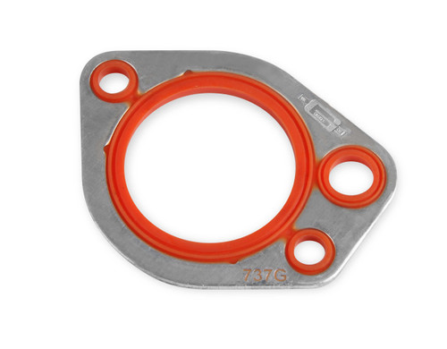 Mr. Gasket 737G Water Neck Gasket, 0.2 in. Thick, Aluminum / Rubber, Small Block Ford, Each