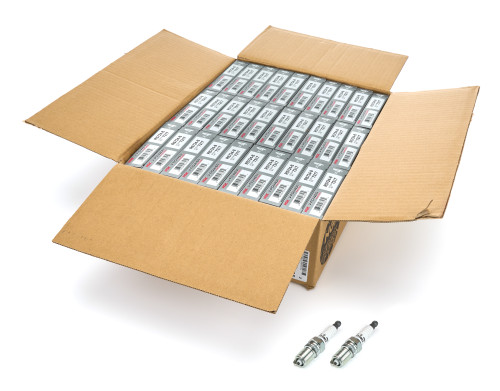 NGK 7317 Spark Plug, NGK Racing, 14 mm Thread, 0.708 in. Reach, Tapered Seat, Stock Number 7317, Non-Resistor, Set of 120