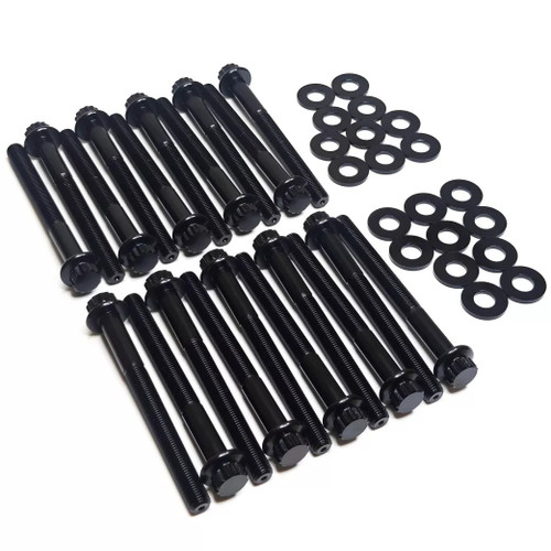 PRW 1044520 7.3L Godzilla Head Bolts, 12 Point, 8740 Chromoly, Kit