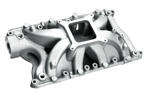 Professional Products 54033 Intake Manifold, Hurricane, Square Bore, Single Plane, Aluminum, Natural, Small Block Ford, Each