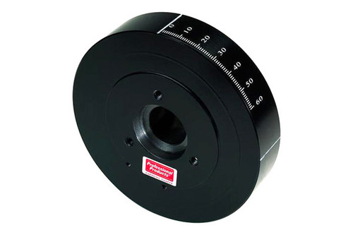 Professional Products 80004 Harmonic Balancer, PowerForce, 8.000 in. OD, Steel, Black, Internal Balance, Big Block Chevy, Each