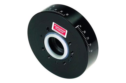 Professional Products 80006 Harmonic Balancer, PowerForce, 6.400 in. OD, Steel, Black, External Balance, Small Block Ford, Each