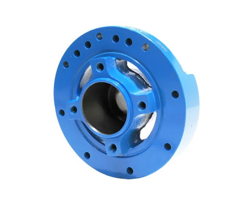 Professional Products 85009 Harmonic Balancer, 6.54 in. OD, Iron, Blue Paint, External Balance, Small Block Ford, Each