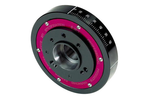 Professional Products 90022 Harmonic Balancer, PowerForce Plus, 6.500 in. OD, SFI 18.1, Steel, Black, External Balance, Oldsmobile V8, Each