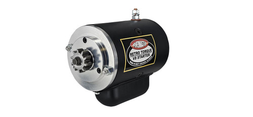 Powermaster 92507RT Starter, Retro Torque, 4.4:1 Gear Reduction, Black, Ford Flathead 1932-53, Each