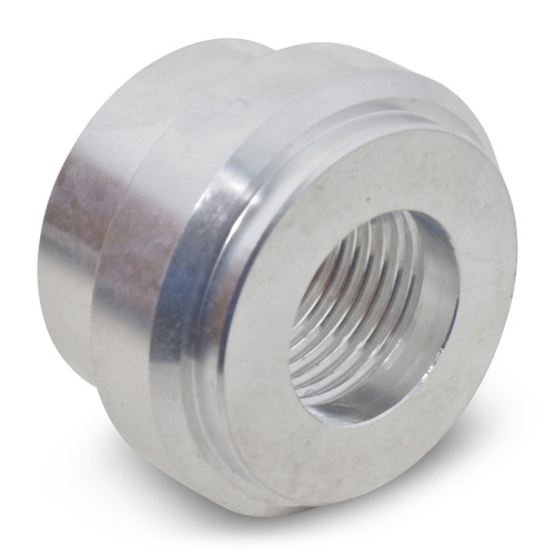 Russell 670740 Bung, 1/8 in. NPT Female, Weld-On, Aluminum, Natural, Each