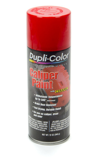 Dupli-Color/Krylon BCP100 Paint, Dupli-Color, Brake Caliper Paint, High Temperature, Gloss Red, 12 oz Aerosol, Each