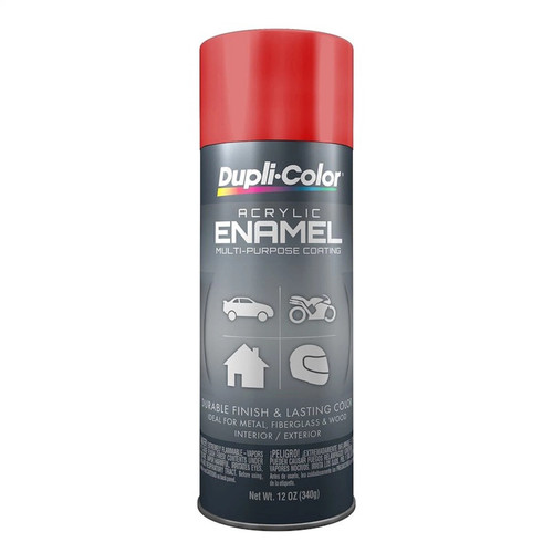 Dupli-Color/Krylon DA1640 Paint, Dupli-Color, Acrylic Enamel, Gloss Cherry Red, 12 oz Aerosol, Each