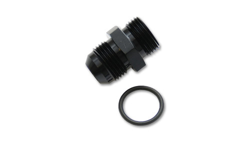 Vibrant Performance 16838 Fitting, Adapter, Straight, 10 AN Male to 16 AN O-Ring Male, Aluminum, Black Anodized, Each