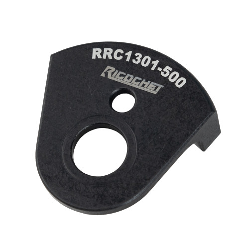 Wehrs Machine RRC1301-500 Shock Cover Base, 1/2 in. Hole, Aluminum, Black Anodized, Each