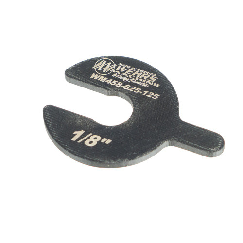 Wehrs Machine WM458-625-125 Bump Stop Packer Shim, 0.125 in. Thick, 5/8 in. Shaft, Plastic, Black, Each
