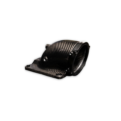TSP 81602 Intake Elbow, Holley 4150 Flange, 104MM Throttle Body, Carbon Fiber, Black, Each