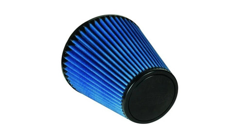 Corsa Performance 5119 Air Filter Element, MaxFlow 5, Clamp-On, Conical, 7.5 in. Base Diameter, 4.75 in. Top Diameter, 8 in. Tall, 6 in. Flange, Reusable Cotton, Blue, Universal, Each