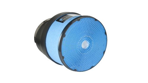 Corsa Performance 61517 Air Filter Element, PowerCore, Round, 8 in. Diameter, 8 in. Tall, 6 in. Slant Offset Flange, Synthetic, Blue, Universal, Each