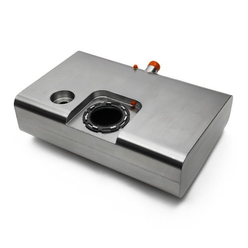 Detroit Speed Engineering 080229DS Fuel Tank, 16 gal, Baffled, Stainless, Natural, GM X-Body 1968-69, Each