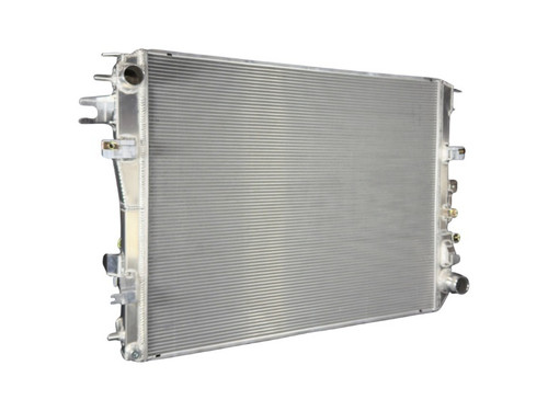 Fluidyne Performance RDO.TRX.2124 Radiator, 35.75 in. W x 23 in. H x 6.75 in. D, Single Pass, Driver Side Inlet, Passenger Side Outlet, Aluminum, Natural, TRX, Ram Fullsize Truck 2021-24, Each
