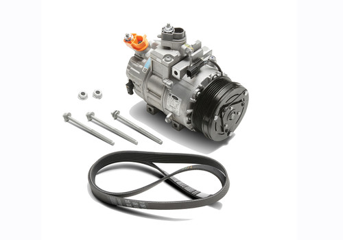 Ford M8600-SD73AC Air Conditioning Compressor, Belt/Seals Included, Ford Godzilla, Kit
