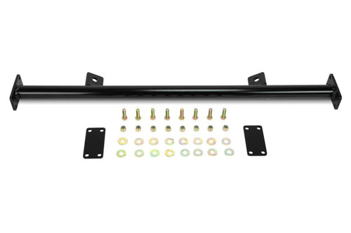 G Force Crossmembers GF-T5-SB Shock Crossmember, Rear, Bolt-On, Spacers/Hardware Included, Steel, Black Powder Coat, Chevy Fullsize Car 1955-57, Kit