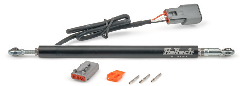 Haltech HT-011202 Linear Positioning Sensor, 1/2 in. Diameter, 3.937 in. Travel, Aluminum, Black Anodized, Each