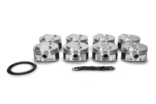 JE Pistons 182062 SBC Domed Piston Set, 4.165 Bore, +10.8cc