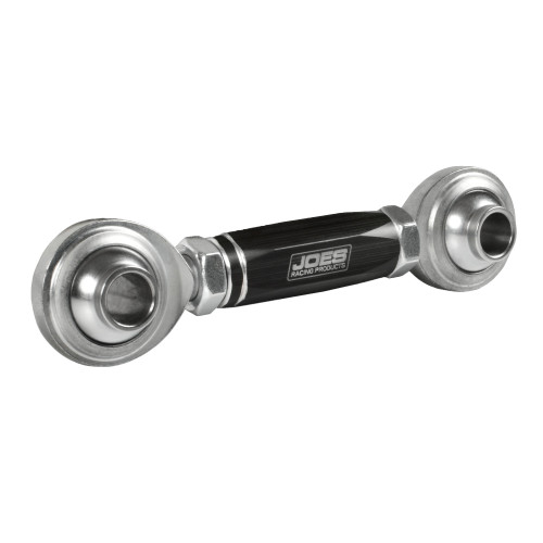 Joes Racing Products 11875 End Link, Front, Adjustable, Aluminum/Chromoly, Black Anodized/Natural, Each