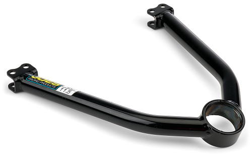 Joes Racing Products 15570-20 SLBA Control Arm, Tubular, Upper, 11.500 in. Long, 20 Degree Screw-In Ball Joint, Steel, Black Powder Coat, Each