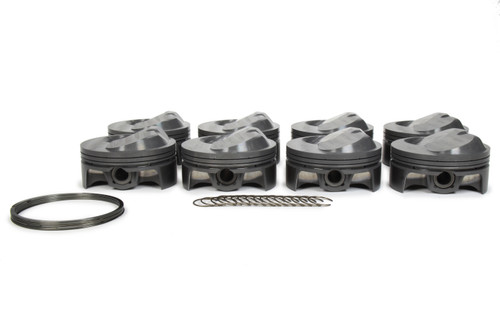 Mahle Pistons 930239400 Piston, Elite Sportsman, Forged, Dome, 4.600 in. Bore, 1.215 in. Compression Height, 0.043 x 0.043 x 3 mm Ring Grooves, Plus 47.0 cc, Big Block Chevy, Set of 8