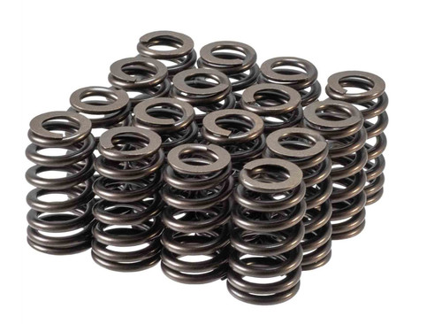 Melling VS-2254-16 Valve Spring, Beehive Spring, 345.8 lb/in Spring Rate, 1.221 in. Coil Bind, 1.048 in./1.257 in. OD, Set of 16