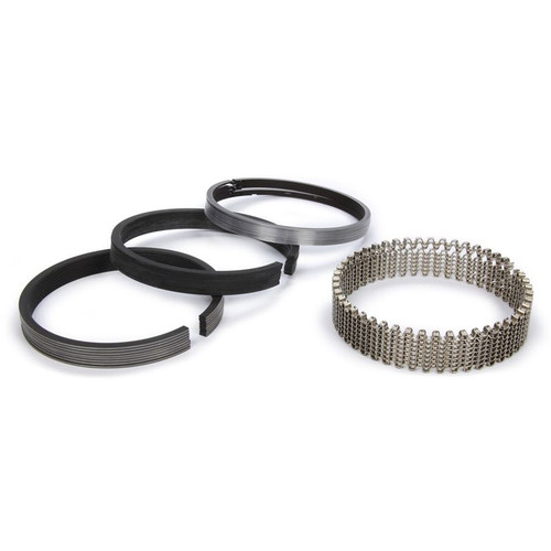 JE Pistons J100F8-4080-5 Piston Ring Set, 8 Cyl. 4.080 in. Bore, 1/16 x 1/16 x 3/16, File Fit
