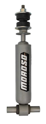 Moroso 26307 Shock, Drag, Monotube, 10.56 in. Compressed/13.86 in. Extended, Adjustable, Steel, Gray Paint, Front, Ford Mustang II/Pinto 1974-78, Each
