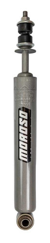 Moroso 26313 Shock, Drag, Monotube, 12.35 in. Compressed/19.5 in. Extended, Adjustable, Steel, Gray Paint, Rear, Chevy II 1962-67, Each