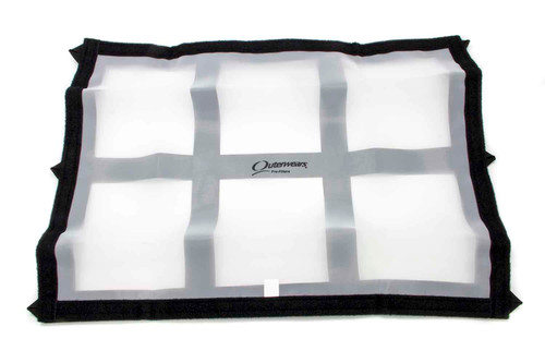 Outerwears 11-2330-12 Radiator Screen, Speed Screen, 19 x 25 in, Frame, Polyester, White, Kit