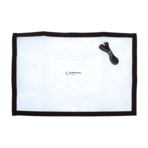 Outerwears 11-2933-12 Radiator Screen, Speed Screen, 19 x 27 in, Polyester, White, Each
