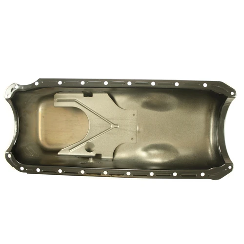 Pioneer 501115 Engine Oil Pan, Stock Replacement, Rear Sump, 5 qt, Steel, Black Powder Coat, 2-Piece Seal, Big Block Chevy, Each