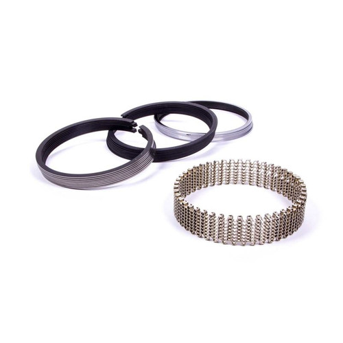 JE Pistons S100S8-4280-5 Piston Ring Set, 8 Cyl. 4.280 in. Bore, 1/16 x 1/16 x 3/16, File Fit