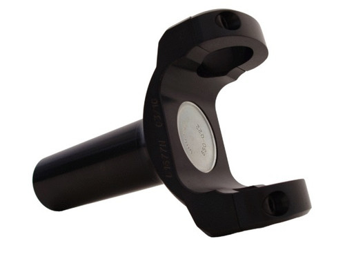 Strange U1665 Slip Yoke, 16 Spline, 4.000 in. Long, Chromoly, Black Oxide, 1350 U-Joint, Lenco Transmission, Each